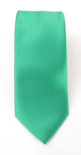 Emerald Green Satin Wedding Tie